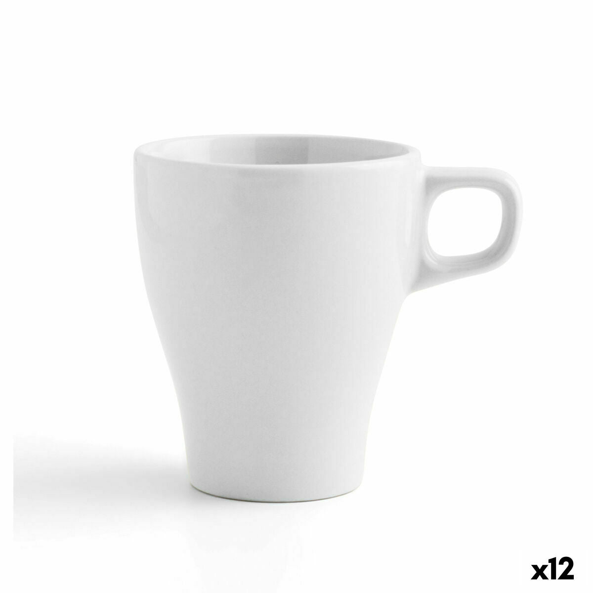 Cup Quid Appila Ceramic White (28 cl) (Pack 12x)
