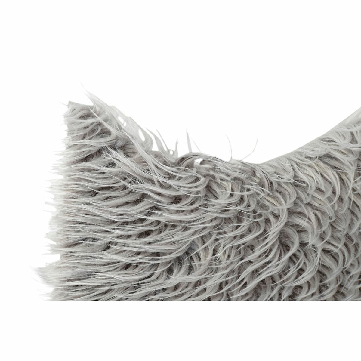 Carpet DKD Home Decor Grey With hair 60 x 90 x 2 cm