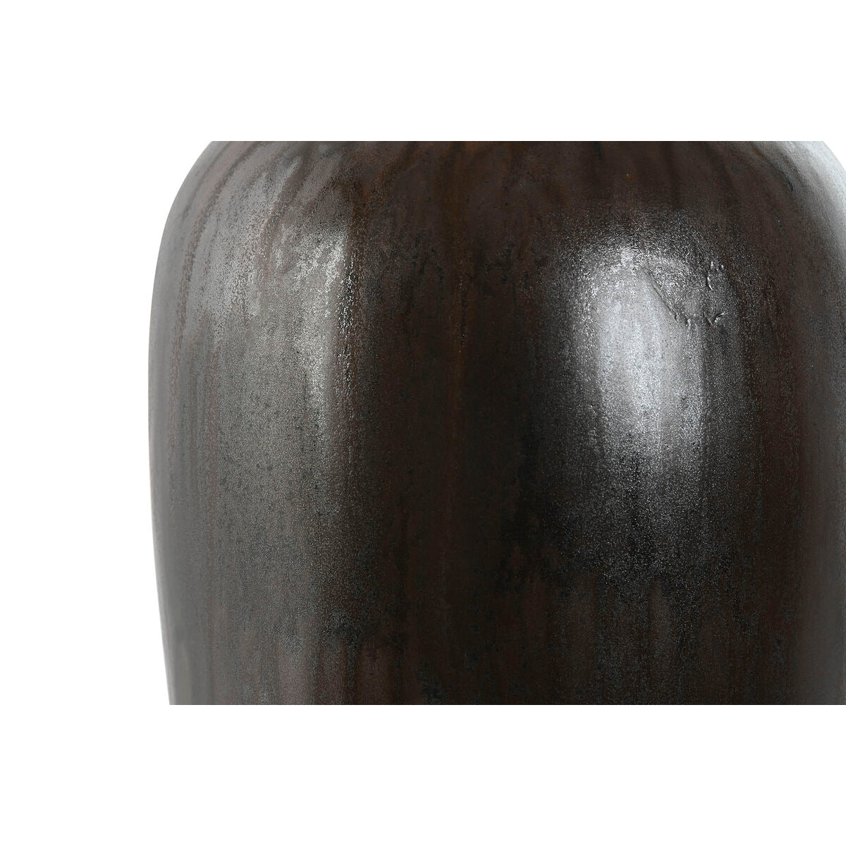 Vase Home ESPRIT Dark brown Ceramic 16 x 16 x 31 cm