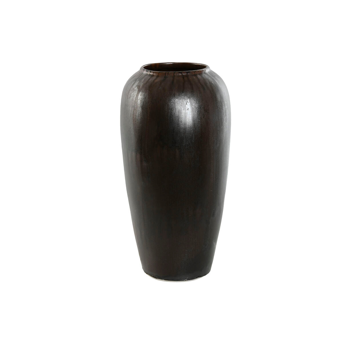 Vase Home ESPRIT Dark brown Ceramic 16 x 16 x 31 cm