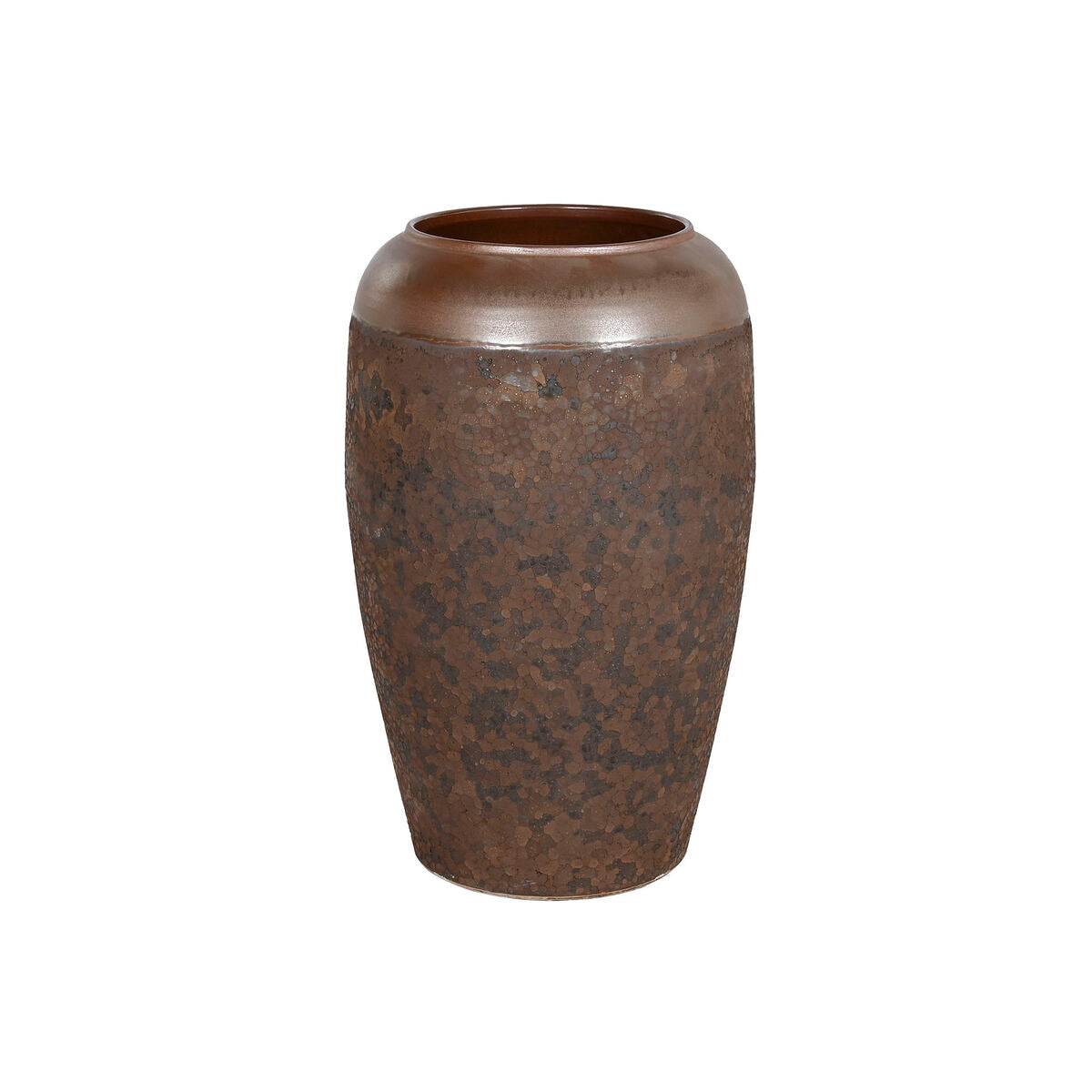 Vase Home ESPRIT Braun aus Keramik 38 x 38 x 60 cm