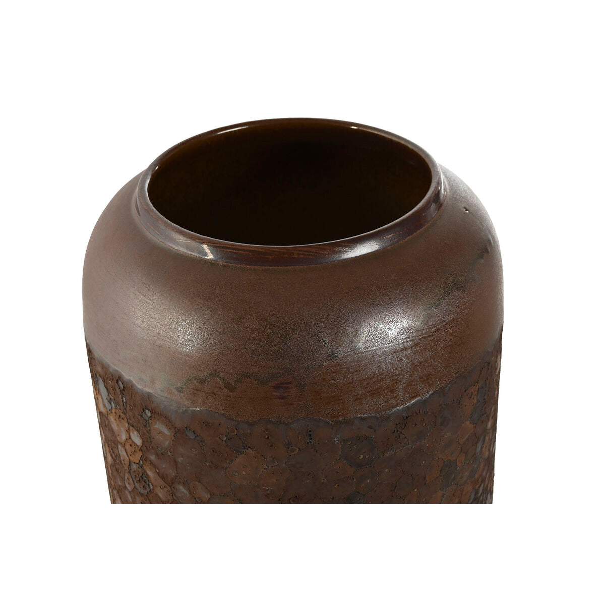 Vase Home ESPRIT Brown Ceramic 20 x 20 x 50 cm