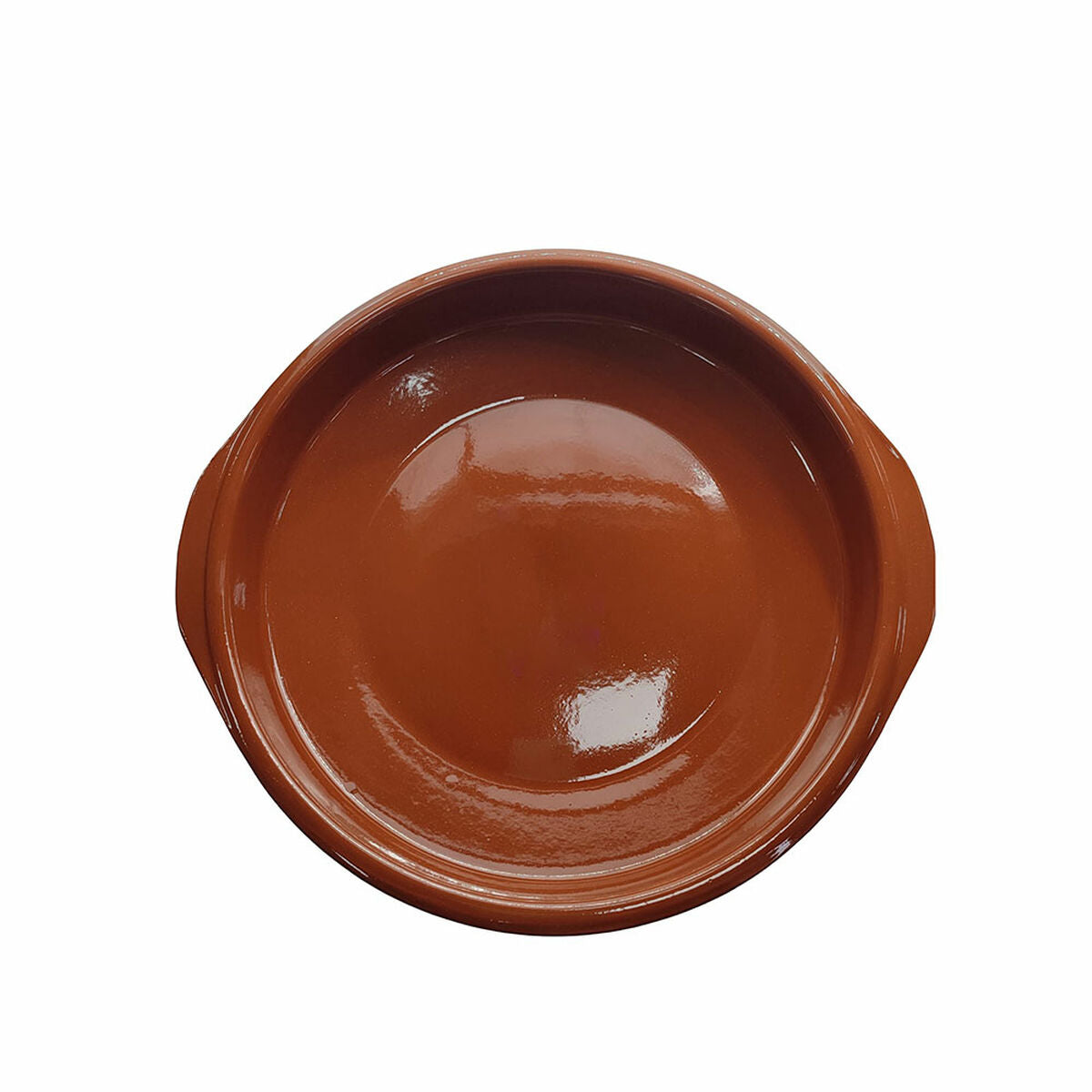 Saucepan Fackelmann Brown Baked clay 33,5 x 31 x 6 cm With handles