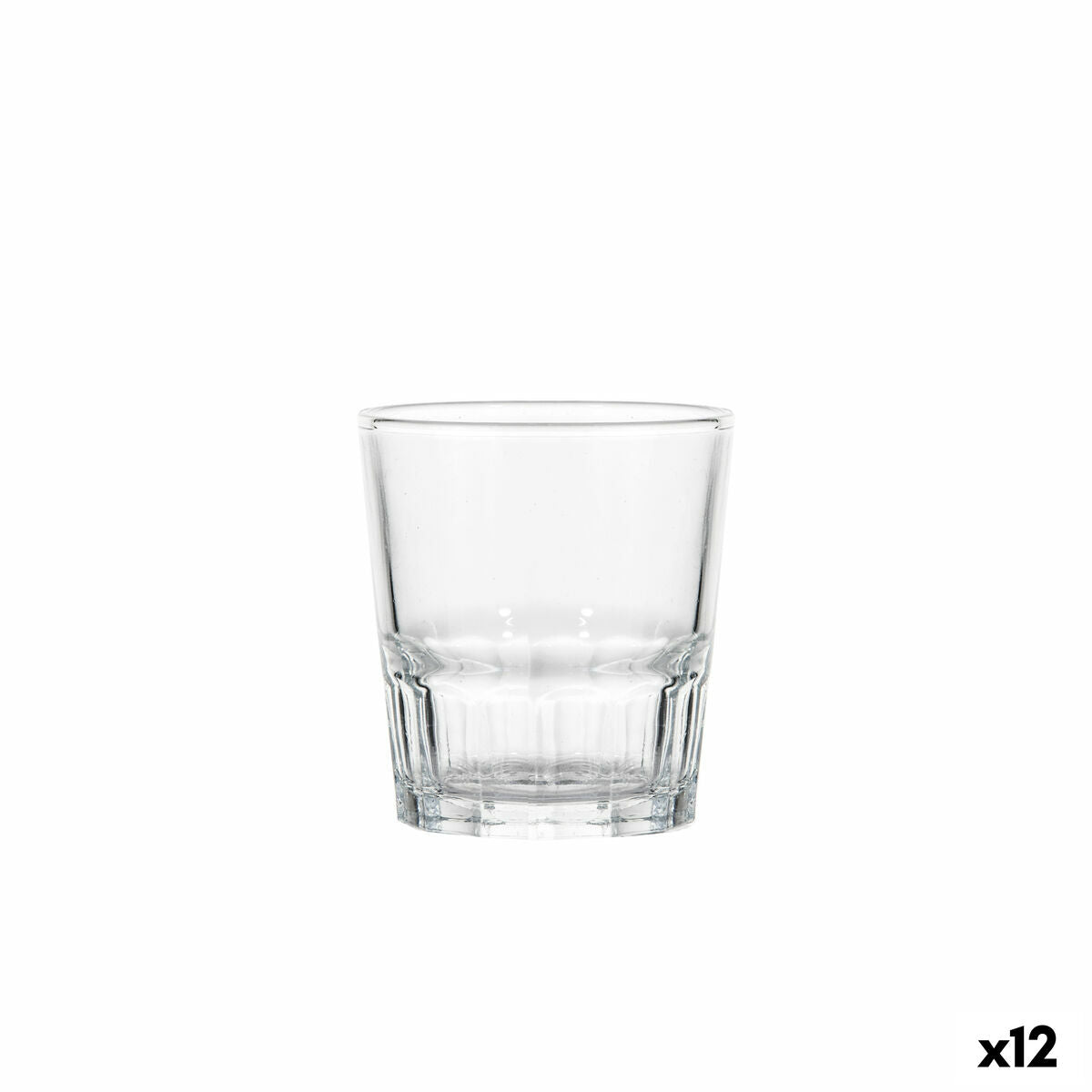 Set of glasses La Mediterránea Coffee 6 Pieces 110 ml ø 6 x 6,7 cm (12 Units)